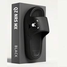 Chinelo Unissex para Casal, Material EVA, para Uso Interno/Externo, Banheiro, Anti-Odor, Sola Macia, Antiderrapante, Silencioso. - Preto - Ver 12