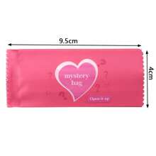 100/200pcs/Pack Plastic Heart & English Letter Blind Box Empty Gift Bags, Cute Party Supplies, DIY Jewelry Packaging - Blind Box Empty Bag - View 19