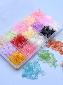 50pcs Glass Beads Mix Color Small Size 11mm Buttfly For Jewelry Making DIY Necklace Earring Bracelets - Multi-colored Small Butterflies - View 5
