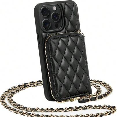 1 قطعة غطاء/حافظة هاتف معطر بشكل معين، جلد مبطن فاخر بنمط صوف الغنم، حزام متقاطع، فتحات للعملات والبطاقات، غطاء واقي محمول للعطلات لهواتف آيفون 17، 16، 15، 14، 13، 12، 11، جالاكسي، باللون الأسود/المشمشي/الوردي/البني الفاتح/البرغندي/البنفسجي/البرتقالي/الأسود الأنيق/الأبيض الأنيق