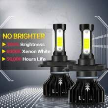 VCSZKXLY High Cost Performance Dual Beam LED Headlights - Compatible With H4/H11/9007/9008 6000K Cool White Light, 120000 LM Brightness - H4 - View 11