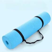1pc Yoga Mat Strap, Yoga Mat Elastic Binding Strap, Yoga Mat Folding Elastic Band, Stretchy Storage Binding Rope, Convenient Yoga Bolster Carrying Handle, Shoulder Strap