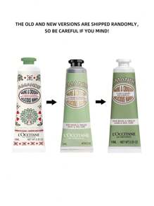 L'Occitane En Provence Mini Hand Cream 4-Piece Set 10ml*4(Shea Butter, Almond, Cherry Blossom Iconic Scents)Moisturizing Hand Creams-All Skin Types(New And Old Versions Are Shipped Randomly) - set kem tay mini (shea + hoa anh đào + hạnh nhân ngọt ngào) - Xem 3