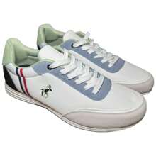 EverlyX Trampki sznurowane z przewiewnego materiału - Trampki męskie - Lekka i elastyczna konstrukcja z ergonomicznym dopasowaniem i antypoślizgową podeszwą - Optymalny komfort i amortyzacja do codziennego użytku - Swobodny styl z detalami w neutralnych odcieniach i haftem po bokach - ✅ Dostawa w ciągu 3-5 dni