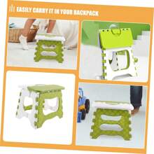 Foldable Stool, Outdoor Portable Fishing Stool, Street Vendor Portable Small Stool, Household Storage Stool, Plastic Stool - Multicolor - View 7