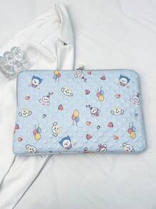 极简主义奢华多尺寸笔记本/平板电脑收纳包 - 藍色 - 查看 7