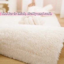 Thảm nhung in họa tiết phong cách Bắc Âu có đế chống trượt, thấm nước cho phòng tắm, mềm mại và thoải mái với lớp bọt biển dày, thích hợp cho phòng khách, phòng ngủ, ban công, phòng học, phòng tắm - trắng - Xem 8