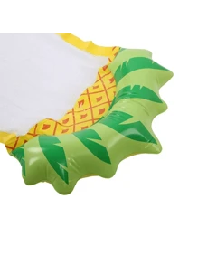 4-In-1 Pool Hammock 1-Pack, Inflatable Pool Chair Float, Water Hammock (Saddle, Lounge Chair, Hammock, Drifter), Navy & Light Blue Pool Float, Beach Essentials, Beach Accessories - Multicolor - View 4