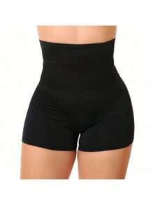 Bermuda Shorts Second Skin Shaping Belt Non-Marking High Compression Bruna Anti-Chafing Comfort Thighs - Black - View 7
