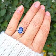 Luxury Elegant Engagement Ring,Unique Rings Jewelry For Women Bridal Ring Anniversary Gift For Her(Without Box)