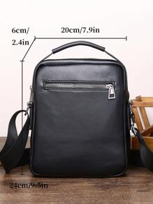 HOVI'S Men's Fashion Simple Crossbody Bag – Stylish Briefcase For Business Commute, Multi-Functional Large Capacity Portable Shoulder Bag – Ideal Gift For Men Sling Bag - Multicolor - View 6