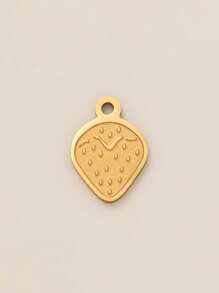 1Pc Personalized Stainless Steel Pendant, DIY Jewelry Accessories, Drip Oil Coating Pattern, Suitable For Bracelets, Necklaces, Earrings