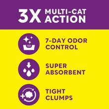 Multi Cat Litter With Meadow Fresh Scent 38 Lb. Box - 38 pound - Xem 3