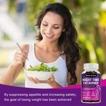 GREENPEOPLE Night Time Fat Burner Pills Weight Loss Support Metabolism Supplement - 120 Pcs - View 4