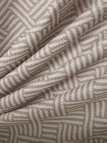 Men Polo Co-Ords - Beige - View 5