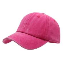 1pc Kids Spring/Summer Sun Visor Baseball Cap, Vintage Washed Adjustable Casual Cap For Boys/Girls Outdoor Sun Protection