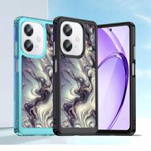 3 นำเทรนด์ เคสโทรศัพท์แฟชั่นสำหรับ OPPO Reno และ Realme 14 GT7 C75 P3 Narzo 70X/N65 C65 12X 12 13 13 Pro+ Note 50 X7 V23 V20 V13 Narzo N53/60 Pro/50/30 GT5 GT2 GT Neo Flash Neo 3 Neo 2T C53 C51 11 Pro+ 10T 10S 10 9i 9 5G Speed 8S 8 Pro และ OneP กันน้ำ กันกระแทก ป้องกันการตก ป้องกันรอยขีดข่วน - สีดำ - ดู 2