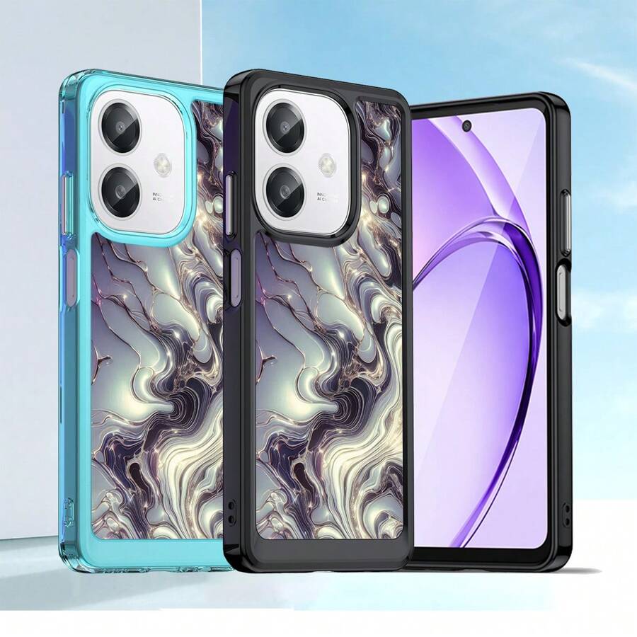 3 นำเทรนด์ เคสโทรศัพท์แฟชั่นสำหรับ OPPO Reno และ Realme 14 GT7 C75 P3 Narzo 70X/N65 C65 12X 12 13 13 Pro+ Note 50 X7 V23 V20 V13 Narzo N53/60 Pro/50/30 GT5 GT2 GT Neo Flash Neo 3 Neo 2T C53 C51 11 Pro+ 10T 10S 10 9i 9 5G Speed 8S 8 Pro และ OneP กันน้ำ กันกระแทก ป้องกันการตก ป้องกันรอยขีดข่วน