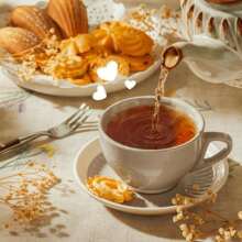 6 Ounce Cappuccino Cups With Saucers, Porcelain Double Espresso Cups Set Of 4 - Gray