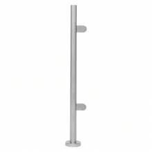 SENDERPICK Stainless Steel Railing Fence Pole Corner Post Stainless Steel Column Stair Handrail Railing Outdoor Shopping Mall Home Handrail - Silver - View 8