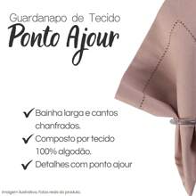 Table Napkins - 乾枯玫瑰色 - 查看 4