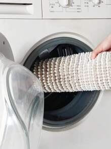 1 件 COSY HOMEER 浴室地毯，超柔软吸水浴室垫，防滑可机洗毛绒浴室地毯，适用于浴室地板、浴缸、淋浴间、黑白渐变雪尼尔浴室垫，超强吸水 - 米色 - 查看 6