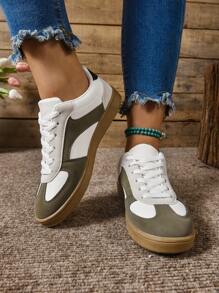 New Summer Lightweight Breathable Casual Low-Top Sneakers For Women, Versatile White Trainers, & Fashionable