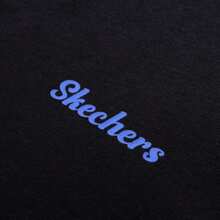 Skechers Round Neck Short Sleeve Knit T-Shirt, Unisex, FHL223U043-0018