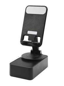 360° Adjustable Folding Phone/Tablet Stand + Power Bank + Atmosphere Light Multi-Function Wireless Bluetooth Speaker - A Must-Have Gadget For Slouchy People - Multicolor - View 14