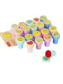 1pc/ Cartoon Reward Seal Teacher Encouragement Gift Teacher Grading Homework Comment Seal - Multicolor - View 8