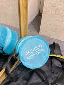 1pc Solid Color Fashionable Mini Jelly Transparent Letter Diagonal Shoulder Bag, And High-End With Highly Attractive , Suitable For Daily Use By Boys And Girls For School, Shopping, Travel, And Beach, And The Best Choice For Giving Gifts To Family And Friends. - Transparent Crossbody Bag - View 10