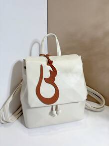 1 stuk Effen kleur PU Mode Minimalistisch Veelzijdig Nieuw Arabisch Letterontwerp Sleutelhanger, Geschikt voor koppels, studenten, kantoorpersoneel, dagelijks, datum, vakantie, reizen, cadeau voor vriend, vriendin, moeder, kindverjaardag