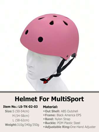 1 Pieza Cascos De Protección Para Patinaje