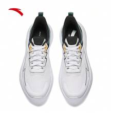 Anta Zapatillas de running ligeras y transpirables en color negro para hombres, nuevo modelo de verano 2025 con absorción de impactos, antideslizante y suela