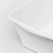 12qt Dishpan White - Brightroom: Plastic Wash Basin, Kitchen Sink Dish Tub, Dishwasher-, 12qt Capacity - 1 - View 4