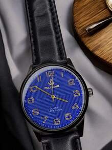 Men Quartz Watches - màu đen - Xem 2