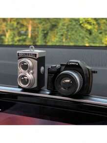 复古迷你数码相机娃娃屋相机 - 迷你相机模型 - 朋克风格珠宝/钥匙扣 - 非常适合娃娃屋装饰、礼物和迷你装饰 - 相机爱好者的理想收藏（无电池）