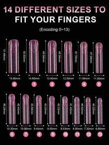 140pcs/Box Gel Nail Tips Kit, Pre-Formed False Nails For Gel Polishing, Soak-Off Easy Nail Extension Acrylic Fake Nail Tips, Crystal Nail Mold Without Paper Form For Quick Uv/Led Extension, Dual-Ended Nail Extension Tool Press On Nails Nail Supplies