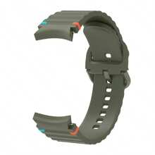 No Gaps 20mm Straps Compatible With Samsung Galaxy Watch 7/6/5/4/FE 44mm 40mm 5 Pro 45mm 46mm Band Silicone Bracelet Compatible With Samsung Galaxy Watch FE 4 6 Classic 47mm 43mm Strap Smart Watch Straps Accessories - For Samsung Galaxy Watch 4/5/6/7/FE - View 20
