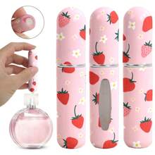 1 支装 5 毫升可爱可填充香水雾化器 - 底部填充旅行喷雾瓶 - 可爱便携香水分配器，适合女士和女孩，香水瓶