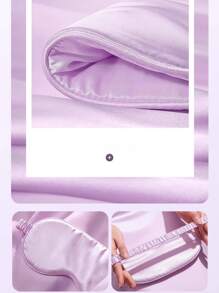 Sanrio Purple Kuromi Silk Breathable Cool And Skin-Friendly Improve Sleeping Mask For Women, Cute Pink My Melody Home Bedroom And Office Rest Lightproof Eye Masks, Cinnamoroll Summer Vacation Cruise And Car Travel Essentials Eye Cover Accessories, Airport Airplane Must Haves Eye Patches, Pompompurin Stuff, Bachelorette Party And Bridesmaid Proposal Gifts, Sanrio Authorized Items.