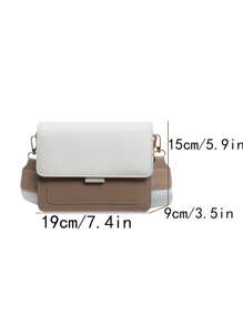 Small Bag For Women, Latest Style, Simple And Versatile, Fashionable Wide Strap Shoulder Bag, High Quality, Waterproof, Anti-The, Multi-Functional.