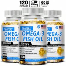 120 Softgels - 3400 Mg EPA 1100 Mg DHA - Fish Oil Softgels, Omega 3 Supplement - 1 Bottle - 查看 1