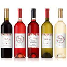 Etiquetas de vino impermeables personalizables: perfectas para bodas, aniversarios y ocasiones especiales. Etiqueta de vinilo personalizada para prosecco, champagne y bebidas espirituosas. De fácil aplicación y de alta calidad. - Multicolor - Ver 5