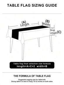 1 pezzo Runner da tavolo in stile lino impermeabile e anti-sporco, resistente, stile rustico bohémien, adatto per ristorante, cucina, festa, compleanno, festa di nascità, matrimonio, picnic, raduni all'aperto e setting da giardino