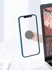 Black/Rose Gold Aluminum Alloy Laptop Side Screen Portable Metal Smartphone Stand