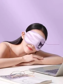 Sanrio Purple Kuromi Silk Breathable Cool And Skin-Friendly Improve Sleeping Mask For Women, Cute Pink My Melody Home Bedroom And Office Rest Lightproof Eye Masks, Cinnamoroll Summer Vacation Cruise And Car Travel Essentials Eye Cover Accessories, Airport Airplane Must Haves Eye Patches, Pompompurin Stuff, Bachelorette Party And Bridesmaid Proposal Gifts, Sanrio Authorized Items.