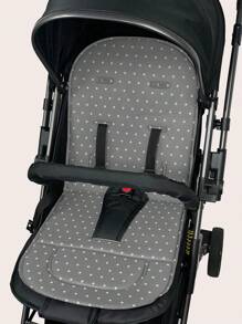 1pc Multi-Functional Baby Stroller Seat Cushion, Breathable & Comfortable For All Seasons, Removable & Washable Anti-Slip Pad, Newborn Infant Stroller Cooling Mat - Multicolor - View 15