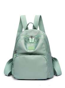 Mochila versátil de múltiples compartimentos, diseño multifuncional simple y práctico