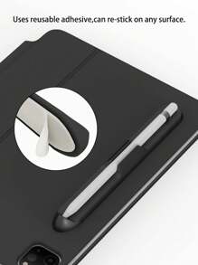 Apple iPad Pencil 第一代/第二代硅胶磁性笔架，适用于书写手写笔，笔槽礼物，适合送给母亲、家人、朋友、生日、节日的笔配件